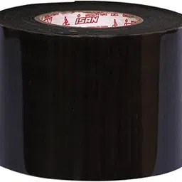 ISAN® Black Single Side Adhesive Gasket Tape 2mm thickness 96mm (Approx 4") Width X 5 Meter Length (1 Pc.) Black EVA Foam-picture-15