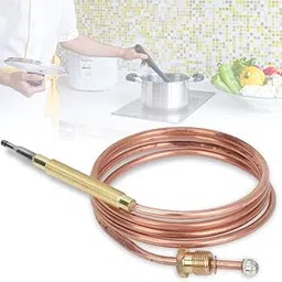 TOPINCN Universal Gas Thermocouple, 35.4in Direct Vent Fireplace Thermocouple Flame Failure for BBQ Grill, Firepit, Fireplace, Induction Cooker, Gas Stove, Heating Device-picture-26