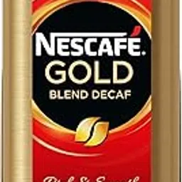 Nescafe Gold Instant Decaf Coffee Powder | Premium Imported Coffee | Freeze Dried | Rich & Smooth Taste | 100gm Jar-image-0