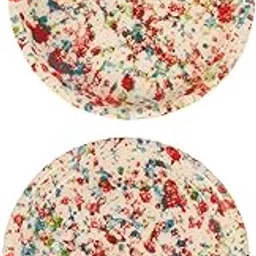 Lasaki Circular Plate Tray (Set of Two) for Ceramic Pots for Indoor Plants,Planters,Flower pots,gamla(Color:Multi)(D:16 cm, H:2 cm) cir001(Plants not Included)-picture-28