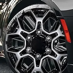 GOLDKARTZ Premium Topnotch Car Wheel Cover for All Brands (Supported Size- R15 Inch Tyre/Rim, Silver Black)_15IN_Carbon_SILVERBLACK_DC_389-picture-47