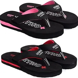 kixrun Women's Doctor Slippers | Orthopedic EVA Slippers for Women | Soft, Lightweight & Anti-Slip House Chappal | Multicolor Comfort Flip Flops-picture-12