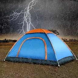 GOSHTI ENTERPRISE 6 Person Camping Tent | 5-10 Minute Setup | Superior Air Ventilation | Ideal for Indoors and Outdoors | | Waterproof Tent for Camping | Camping Accessories,Multicolor[1 pcs ]-image-67