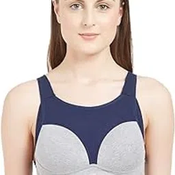 soie Women's Extreme Coverage High Impact Padded Non-Wired Sports Bra-picture-32