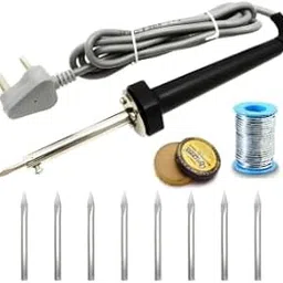 30 Watt Soldering iron with 10 Replacement bits Soldering kit-picture-34