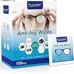 SYPM Anti-Fog Wipes, 100 Pre-Moistened Lens Cleaning Wipes for Glasses, Sunglasses, Camera Lenses, Motorcycle Visors, Windshields, Individually Wrapped-image-17