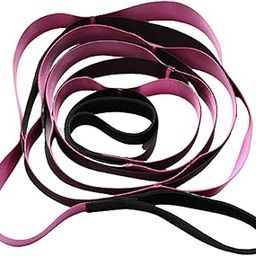 ATORSE Yoga Stretch Strap Gymnastic Physical Therapy Exercise Pull Belt Purple-picture-18