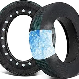 SOULWIT Earpads Cushions Replacement for Corsair HS75 XB HS70/Pro HS60/Pro HS50/Pro Gaming Headset/Headphones, Ear Pads with High-Density Noise Isolation Foam (HS60 CG Dark Green)-picture-11