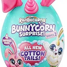 Rainbocorns Bunnycorn Surprise Over 4 Bunny Suprises Inside Plush Mini All New Cotton Tails 3 Years & Above (Color May Vary)-picture-29