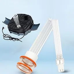 VAYINATO® Sun-Sun 304B Cannister Spare 9 Watts UV Light with Protective Glass Combo – Removes Water Cloudiness, Algae Control & Water Sterilization | Easy Installation-picture-52