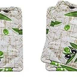 airwill AIRWILL, 100% Cotton Kitchen Pot Holders (Pack of 3)-picture-19