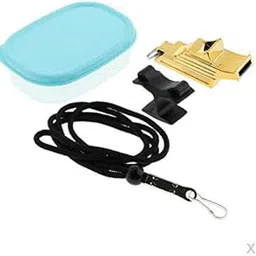 THE STYLE SUTRA® 2PCs Pealess Sport Coaches Whistle for Football Soccer Safety Referee Gold | Sporting Goods | Outdoor Sports | Camping & Hiking | Emergency Gear | Safety Whistles-picture-55