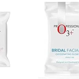 O3+ Bridal Facial Kit for Radiant & Glowing Skin -120g + O3+ Bridal Facial Kit Oxygenating Glow Skin for Deep Cleansing, Bright & Radiant Complexion Suitable for All Skin Types (81g, Single Use)-picture-21