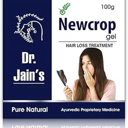 dr.jain's DR. JAIN'S NewCrop Grow Hair Gel, Non Oily Method to Stop Hair Fall - 100grams-picture-27