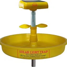 ACTIVE IPM Solar Light Trap (Sun Rise 1 No) Pest Control Tool for Trapping Harmful Nocturnal (Night Flying) Insects That Cause Damage to Crops/Plants-image-14