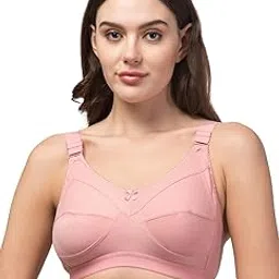 cinoon Full Coverage Minimizer Bra for Heavy Bust, Superior Cotton Stretch Fabric, Wider Straps, No Spill Support-picture-40