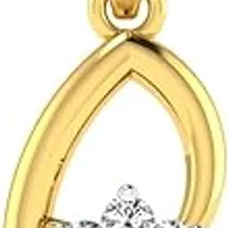 dishis 14K /18k Yellow Gold and Designer Pendant For Womens-picture-36
