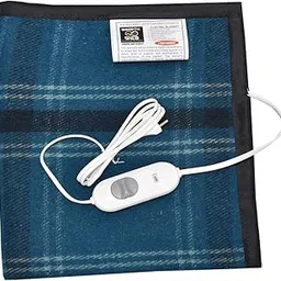 WARMTH WEB Woollen Bed Warmer Electric Under Blanket Single Bed (2 Years Warranty, Merino Wool, Multicolour, 30x60 inches, Reversible)-picture-21