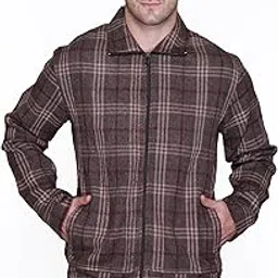 pyro spirit Latest Stylish Checked Jacket For Winter | Acrylic Jacket | Men's Jacket | Casual Wear | Regular Wear | Jacket For Men-picture-30