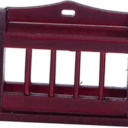 Fashion My Day 2x1:12 Dollhouse Bookshelf Bookcase Miniature Newspaper Stand Life Scene Red | Modern | Clothes & Accessories | Dolls-image-24