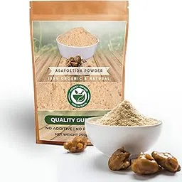 AYUSHKA ORGANIC Asafoetida Powder | Natural Heeng Spice | Healthy Digestive Aid | Best for Onion Garlic Substitute-picture-13