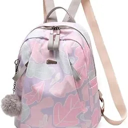 moca Fashionable Casual Nylon Backpack for Womens Girls M Size Multipurpose BagPack Travel, Casual, College, Office, Work, Diwali Gift Bag Women-picture-16