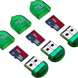 Sarandiv Mini Micro SD Card Reader | USB 2.0/3.0 High-Speed Memory Card Adapter | Compatible with Micro SD, TF Cards for Smartphones, Tablets, Laptops & PCs | Pack of 3-picture-36