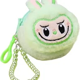 myaddiction CutePurse Creative Pocket Mini Wallet for Vacation Party Travel Round Green-picture-48