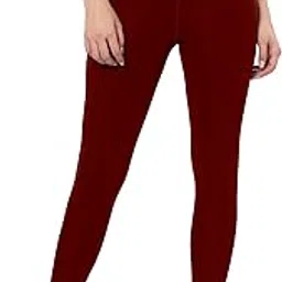 Solid High Rise Full Length Active Leggings-image-44