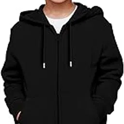 FUNKY MONKEY Kids Hooded Sweatshirt for Boys Soft Brushed Fleece Zip-Up Hoodie-picture-35