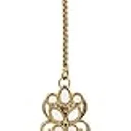 Gold Plated Traditional Kundan Pearl Maang Tikka for Women and Girls (T7234Y)-image-66