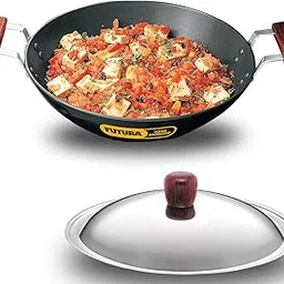 Hawkins Futura 2.5 Litre Deep Fry Pan, Hard Anodised Kadai with Stainless Steel Lid, Flat Bottom Kadhai, Black (AD25S)-picture-28