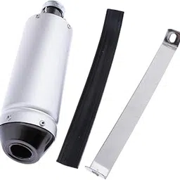 SECRET DESIRE 28mm Universal Anodized Aluminum Motorcycle Exhaust Muffler Side Silver|Motors|Parts & Accessories|Motorcycle Parts|Exhausts & Exhaust Systems|Silencers, Mufflers & Baffles-image-34