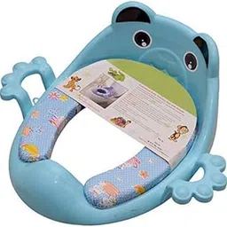 Baby Cushioned Potty Seat with Easy Grip Handles and Comfortable seat Unbreakable Premium Baby Potty Training Seat (multicolour)-picture-32