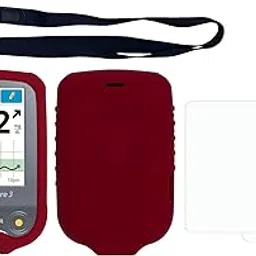 Premium Silicon Case for Freestyle Libre/Freestyle Libre 2 (Continuous Glucose Monitor) (RED)-picture-14