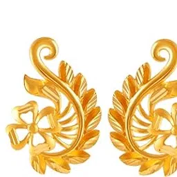 p.c. chandra jewellers 22k (916) Yellow Gold Stud Earrings for Women-picture-37
