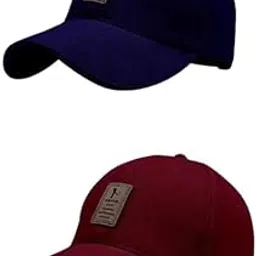 Unisex Baseball Cap, Adjustable Freesize, Pack of 2-image-0