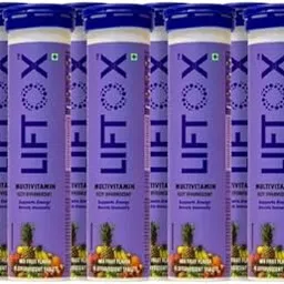 LIFTOX FIZZY Multivitamin Effervescent Tablets – Mixed Fruit Flavor – Boosts Immunity & Energy No Added Sugar Travel Friendly – 120 Tablets pack of-8-picture-27