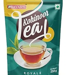 Bayar's Kohinoor Tea Royale 250g | Premium Assam Tea Blend with Strong & Refreshing Flavour with 100% Natural Ingredients | Perfect for Daily Chai Lovers-picture-24