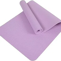 Exercise Yoga Mat Lightweight Comfort Non Slip for Travel Gym Mat Exercising Purple 183x68x0.8cm-Sporting Goods-Fitness, Running & Yoga-Fitness Equipment & Gear-Exercise Mats-1 Yoga Mat-picture-22