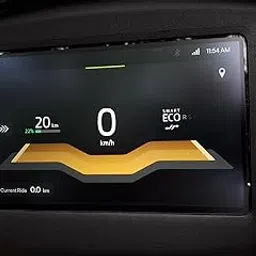 GadiParts Screen Guard Electric Bike (Transparent) Edge to Edge Full Screen Coverage with Easy Installation Kit, Pack of 1 Compatible for Ather 450x Plus-picture-12