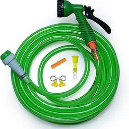 Mashki 1/2 Inch Premium Water Hose Pipe With Water Sprayer For Gardening, Car Washing, Home Use Etc (10 Meter (32.5 Feet))-picture-13