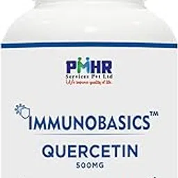 Immunobasics Quercetin - 500 mg - Immune Support, Cellular Health & Heart Health - Antioxidant Supplement - Gluten Free & Non-GMO - 60 veg Capsules-picture-27