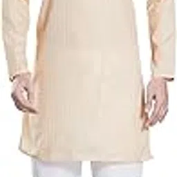 divisive Men's Self Zari Line Cotton Blend Slim Fit Kurta Pyjama Set-picture-27