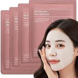 Fitomo Collagen Overnight Face Mask | Korean Glass Skin Hydrogel Mask for Deep Hydration, Pigmentation, Anti-Aging & Pore Minimizing | Hyaluronic Acid, Niacinamide, Vitamin E & Centella Men and Women-picture-19