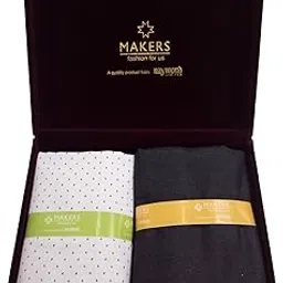 melluha Raymond Makers Unstitched Fabric for Shirt & Trouser Combo in Velvet Box-picture-29