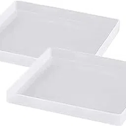 URBAN BOX 4" Square 5MM Deep Tea Coaster Molds for Epoxy Resin Silicone Moulds for Resin, Silicone Epoxy Casting Mold, Resin Casting for Making Coasters, DIY Resin Artwork,Home Decor Pack of 1-(28)-image-25