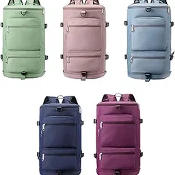 Travel Bag Backpack Luggage Bag Shoulder Handbag Men Women Sports Duffel Bag Light Green|Clothing, Shoes & Accessories | Mens Accessories | Backpacks, Bags & Briefcases-image-89