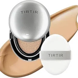 TIRTIR Mask Fit Aura Cushion Foundation, Full coverage, Skin fit, Satin Glow Finish, Korean Cushion Foundation #33N MACCHIATO, 4.5g-picture-32
