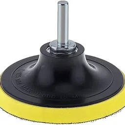 MLD 5" Backing Plate Pad Wheel Self-Adhesive Stickyback Sandpaper Discs Auto Woodworking with M10 Drill Adapter BPCP-1015 (5inch,M10 Plastic) Pack of -1-picture-17